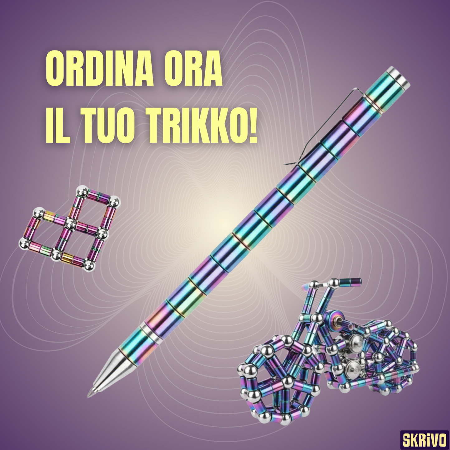 Trikko – La Penna Magnetica 3 in 1 per Menti Creative