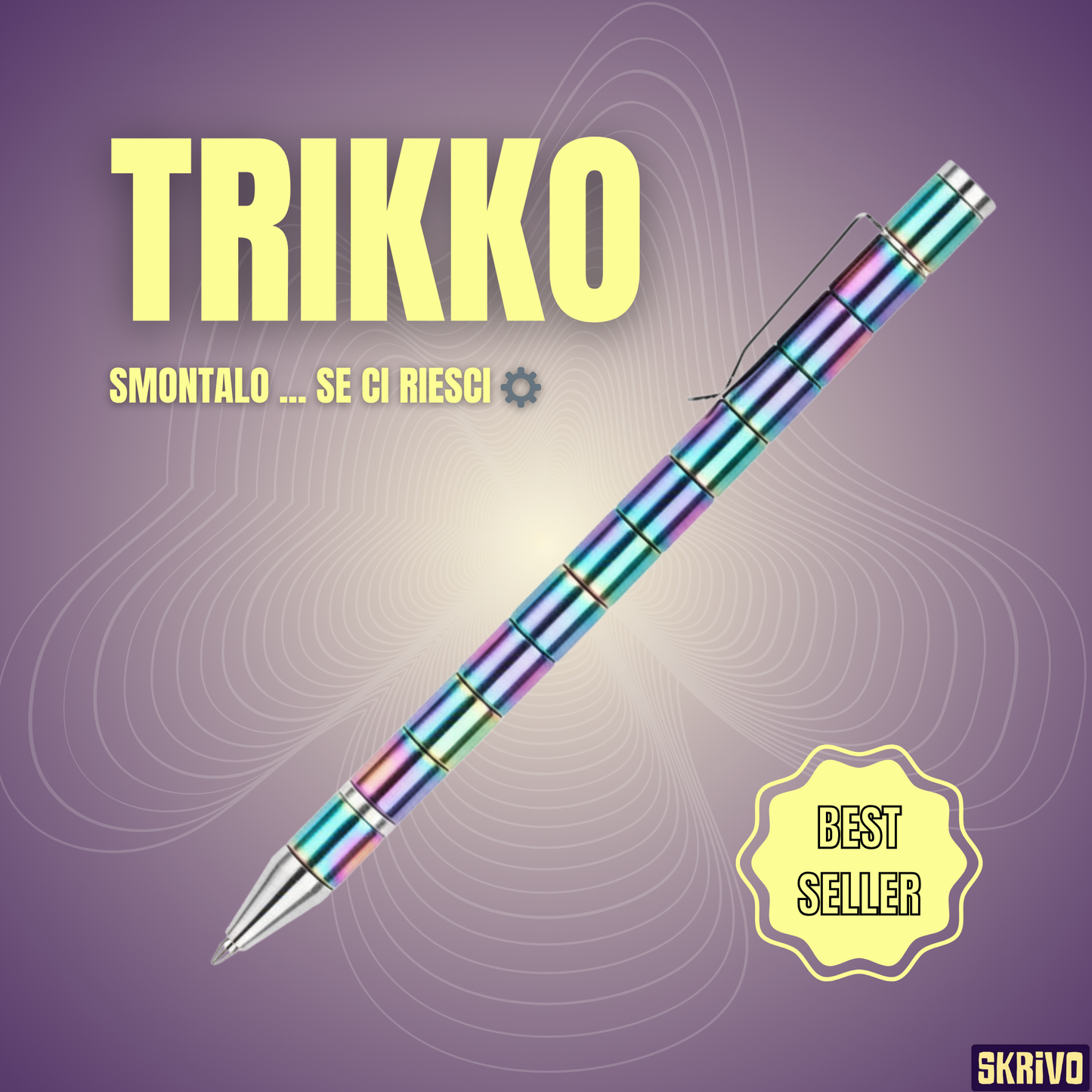 Trikko – La Penna Magnetica 3 in 1 per Menti Creative
